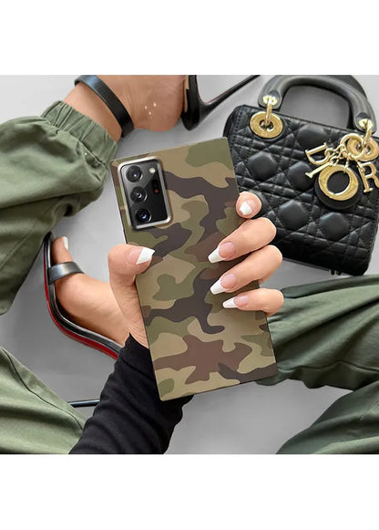 SQUARE® Matte Camo Galaxy Case