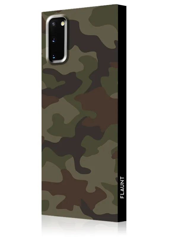 SQUARE® Matte Camo Galaxy Case