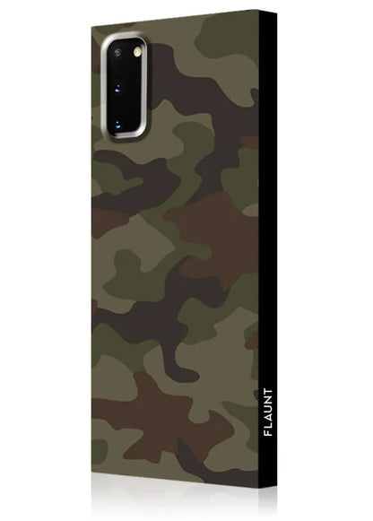 SQUARE® Matte Camo Galaxy Case