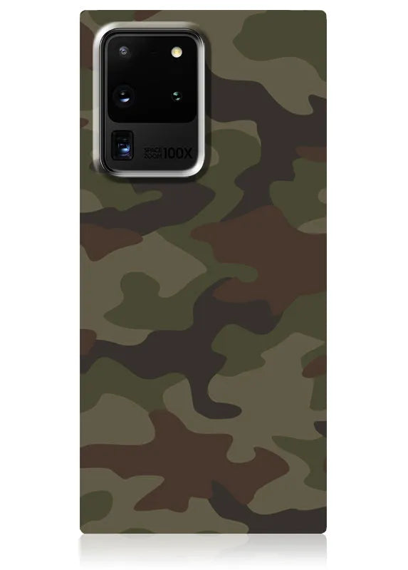 SQUARE® Matte Camo Galaxy Case