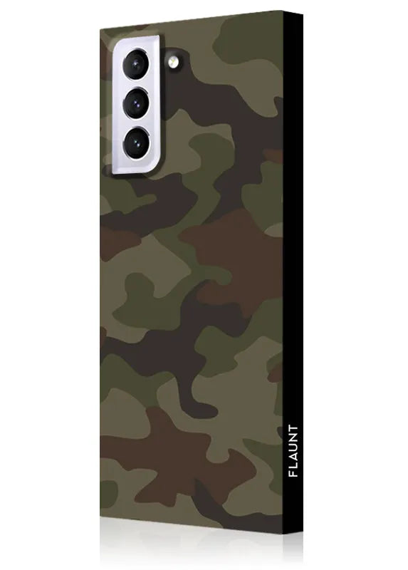 SQUARE® Matte Camo Galaxy Case