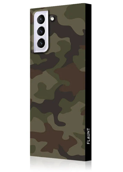 SQUARE® Matte Camo Galaxy Case