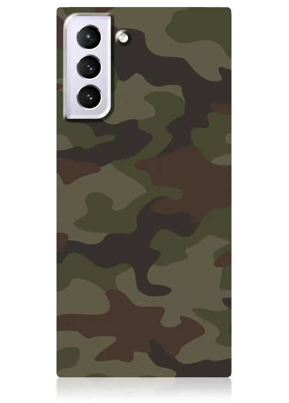 SQUARE® Matte Camo Galaxy Case