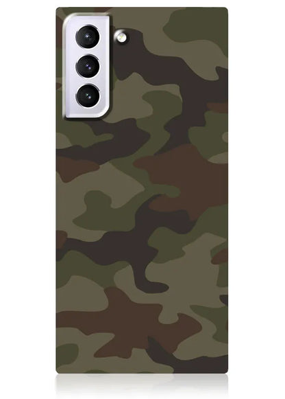SQUARE® Matte Camo Galaxy Case