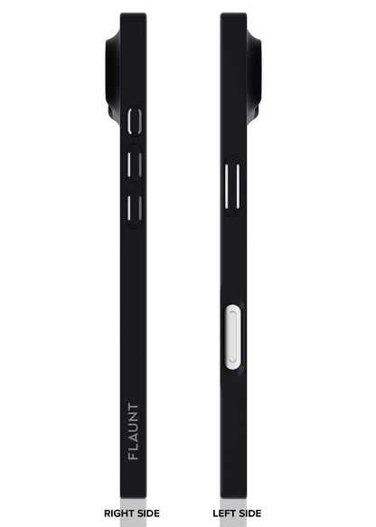 SQUARE® Matte Black iPhone Case