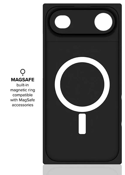 SQUARE® Matte Black iPhone Case