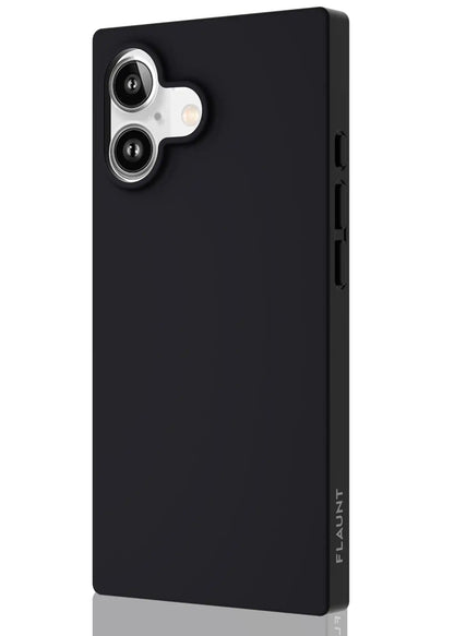 SQUARE® Matte Black iPhone Case