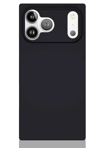 SQUARE® Matte Black iPhone Case