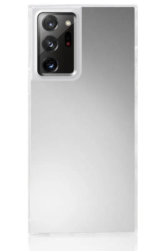 SQUARE® Metallic Silver Mirror Galaxy Case