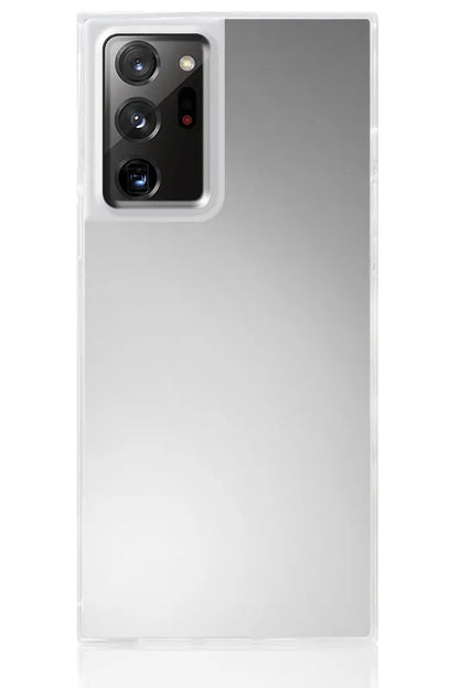 SQUARE® Metallic Silver Mirror Galaxy Case