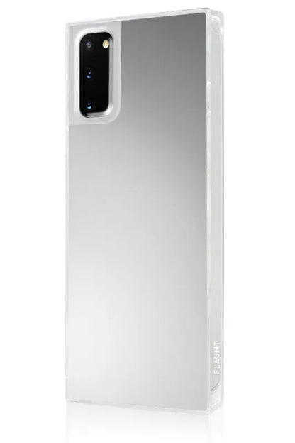 SQUARE® Metallic Silver Mirror Galaxy Case