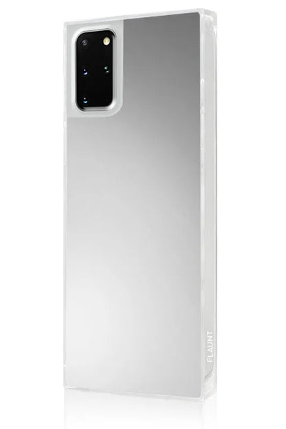 SQUARE® Metallic Silver Mirror Galaxy Case