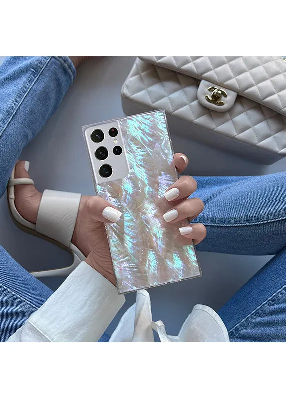 SQUARE® Mother of Pearl Galaxy Case