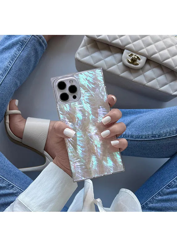 SQUARE® Mother of Pearl iPhone Case