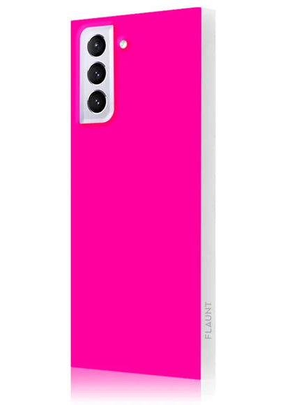 SQUARE® Neon Pink Galaxy Case