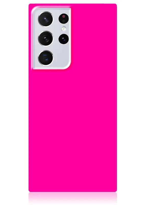 SQUARE® Neon Pink Galaxy Case