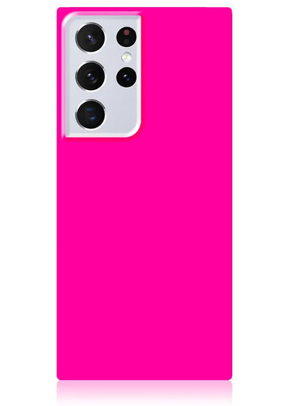 SQUARE® Neon Pink Galaxy Case