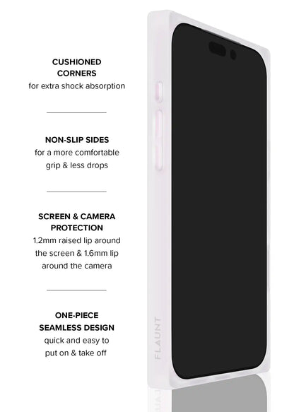 SQUARE® Neon Pink iPhone Case