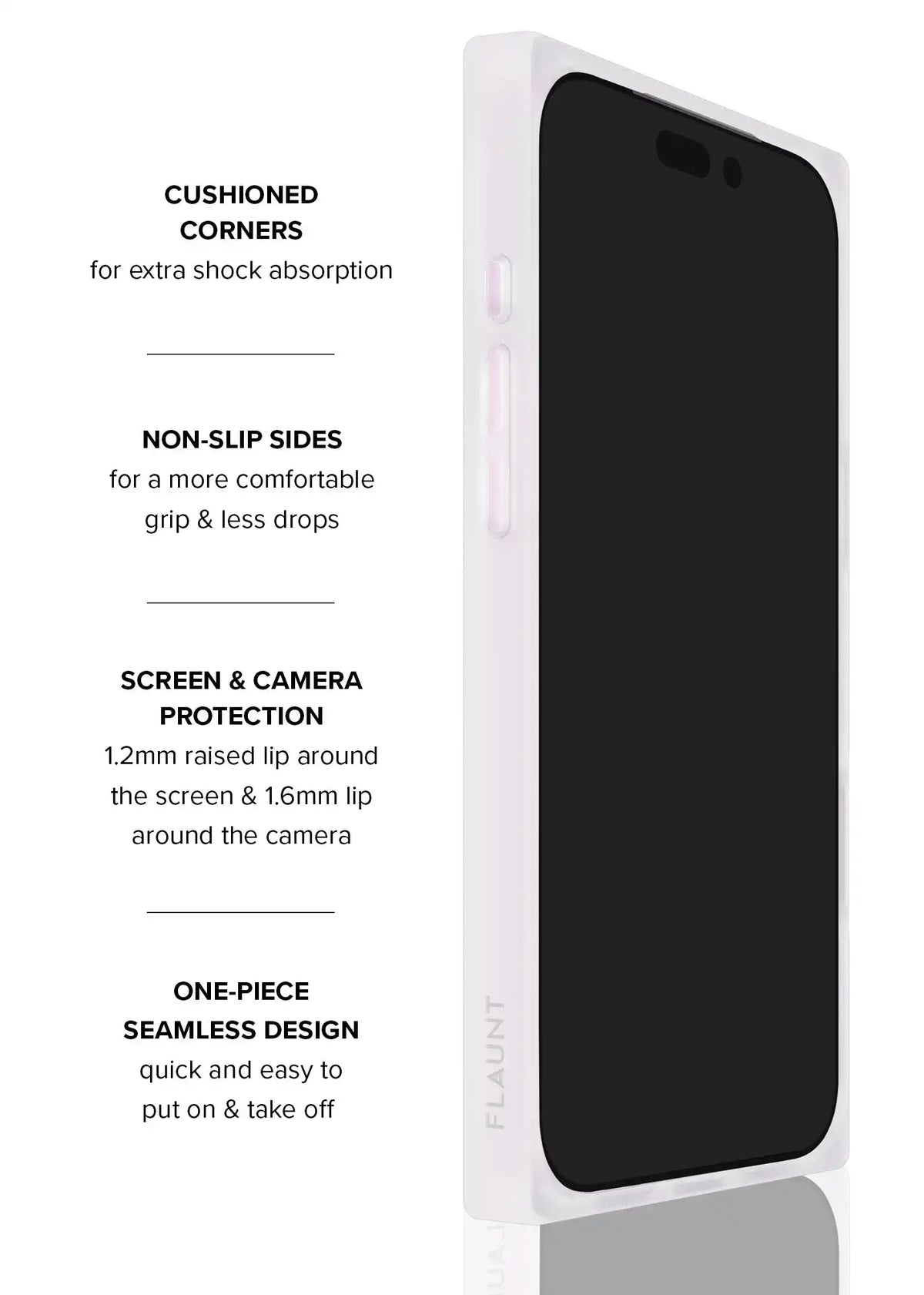 SQUARE® Neon Pink iPhone Case