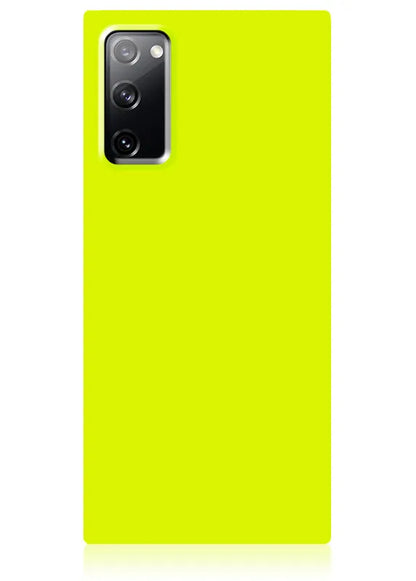 SQUARE® Neon Yellow Galaxy Case