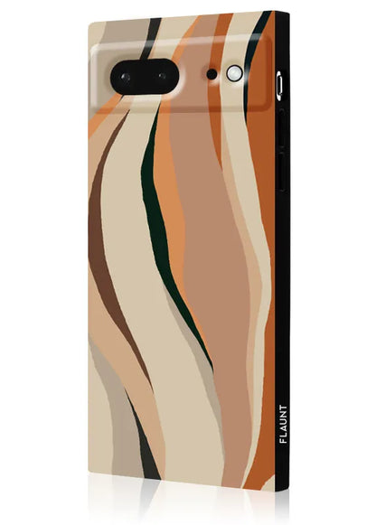 SQUARE® Neutral Print Pixel Case