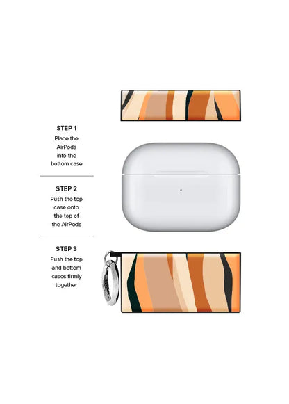 SQUARE® Neutral Print AirPods Case