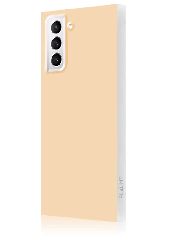 SQUARE® Nude Almond Galaxy Case