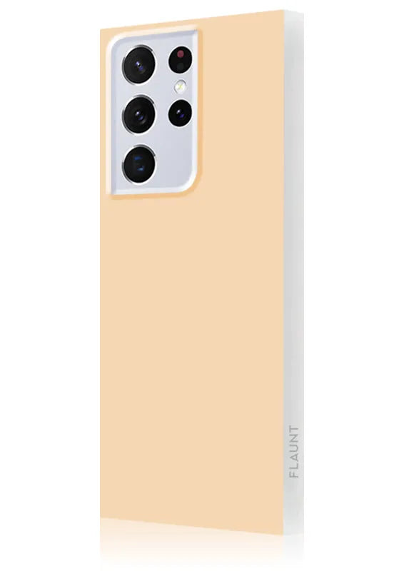 SQUARE® Nude Almond Galaxy Case