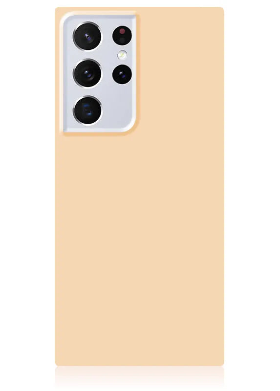 SQUARE® Nude Almond Galaxy Case