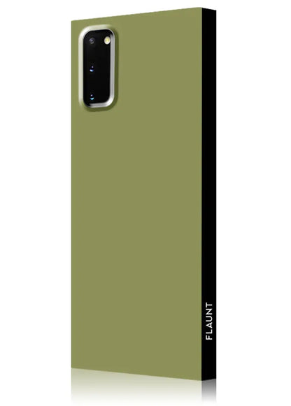 SQUARE® Olive Green Galaxy Case