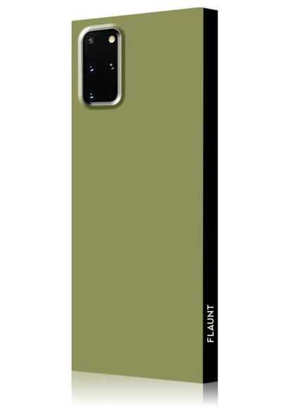 SQUARE® Olive Green Galaxy Case