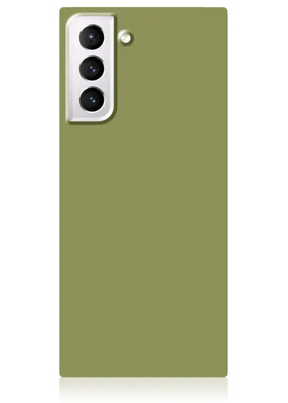 SQUARE® Olive Green Galaxy Case