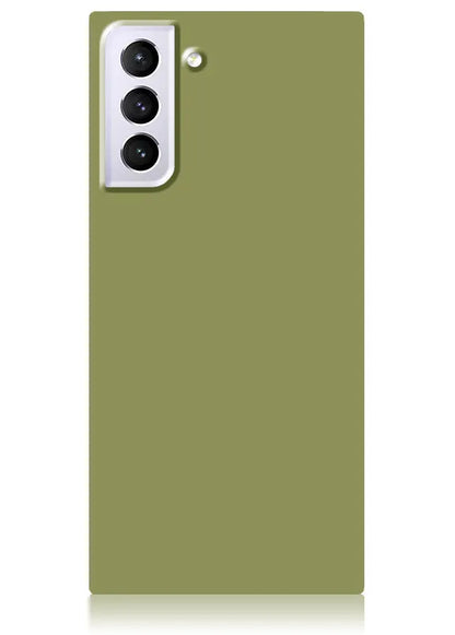 SQUARE® Olive Green Galaxy Case