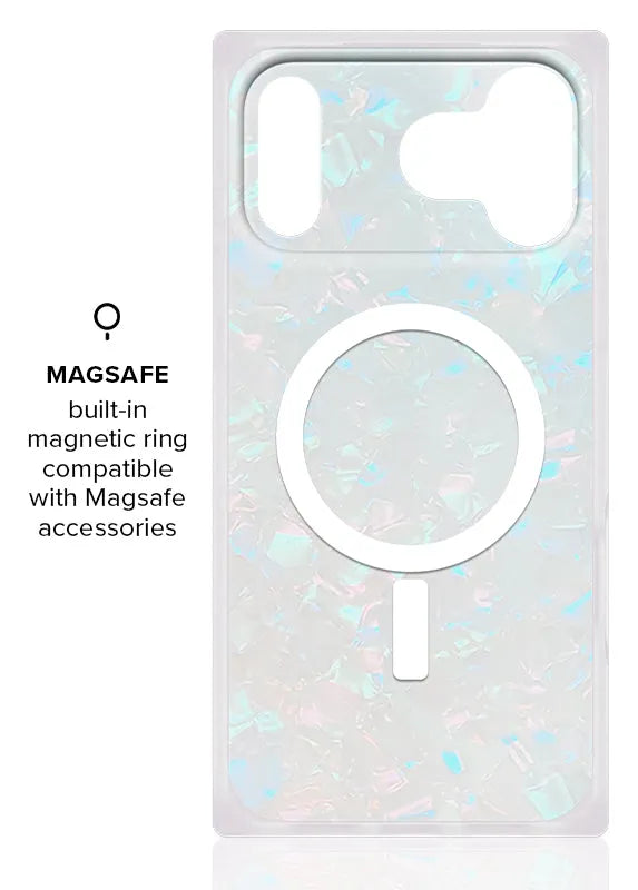 SQUARE® Opal Shell iPhone Case