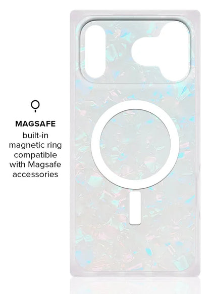 SQUARE® Opal Shell iPhone Case
