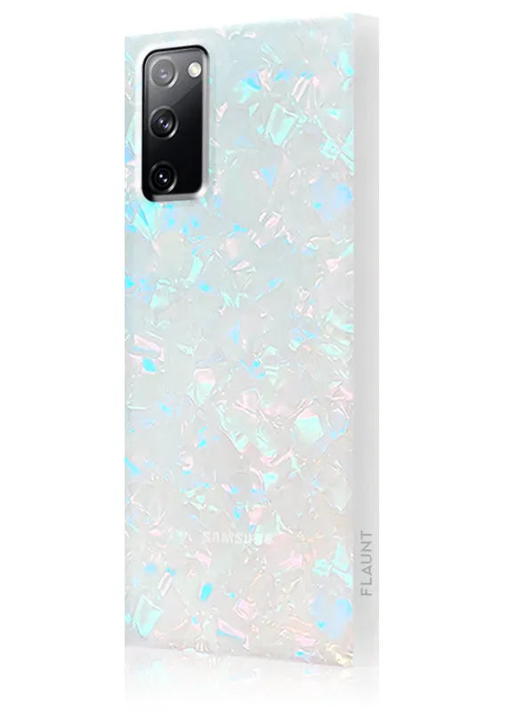 SQUARE® Opal Shell Galaxy Case