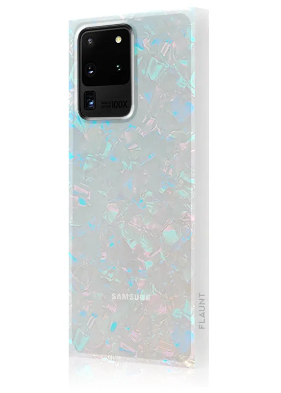 SQUARE® Opal Shell Galaxy Case