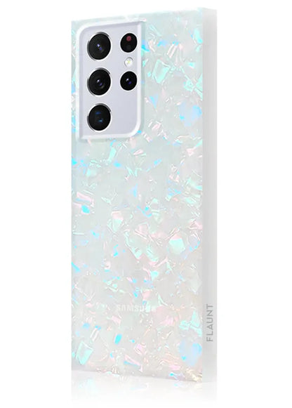 SQUARE® Opal Shell Galaxy Case