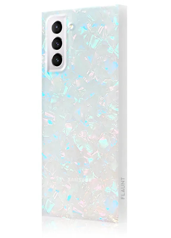 SQUARE® Opal Shell Galaxy Case