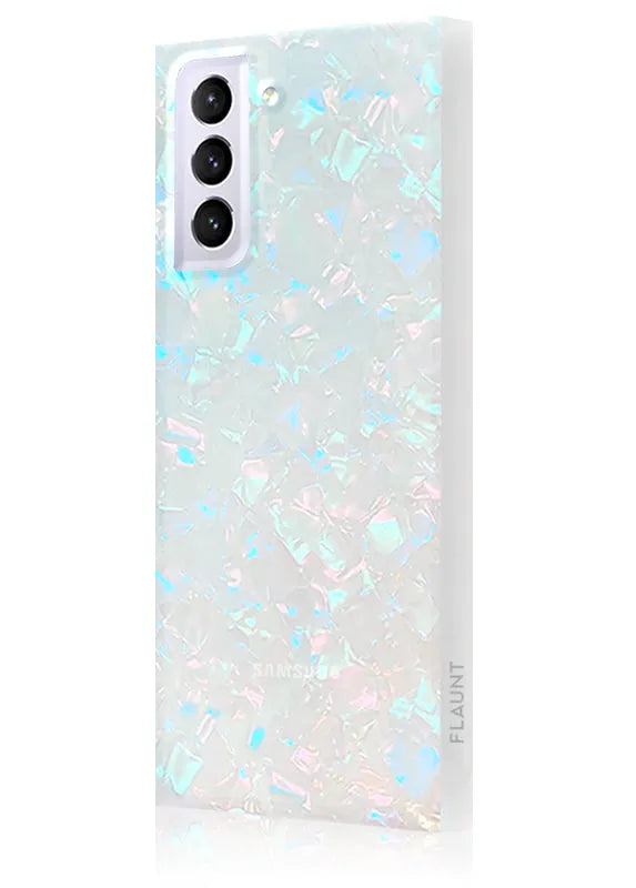 SQUARE® Opal Shell Galaxy Case