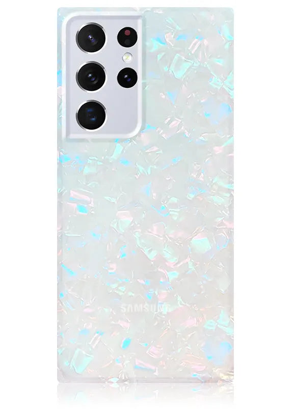 SQUARE® Opal Shell Galaxy Case