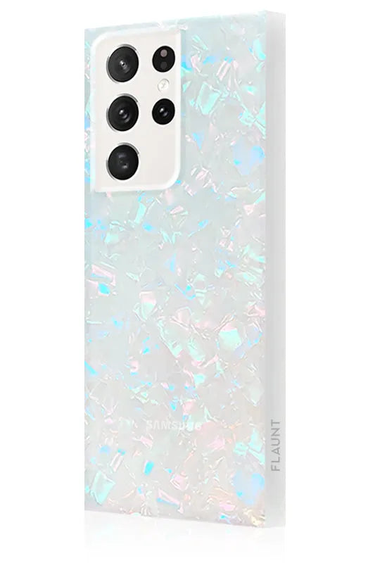 SQUARE® Opal Shell Galaxy Case