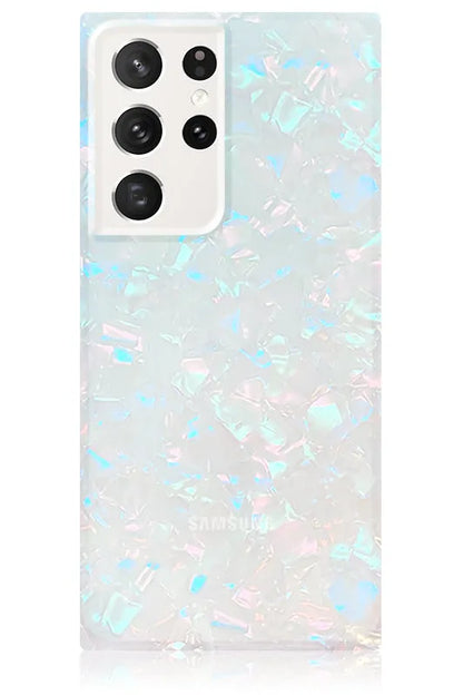SQUARE® Opal Shell Galaxy Case