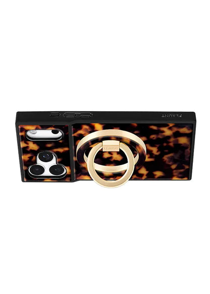 Tortoise Shell Premium MagSafe Phone Ring Stand (Works with MagSafe Cases Only)