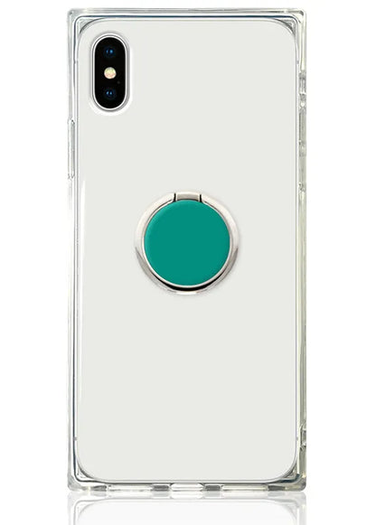 Teal Adhesive Phone Ring Stand