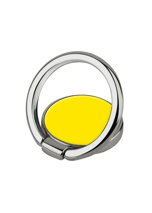 Yellow Adhesive Phone Ring Stand