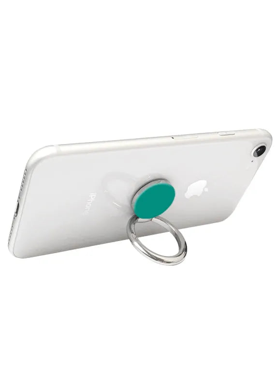 Teal Adhesive Phone Ring Stand