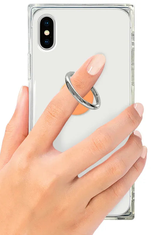 Coral Adhesive Phone Ring Stand