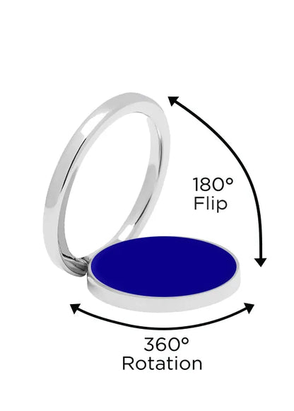 Cobalt Blue Adhesive Phone Ring Stand