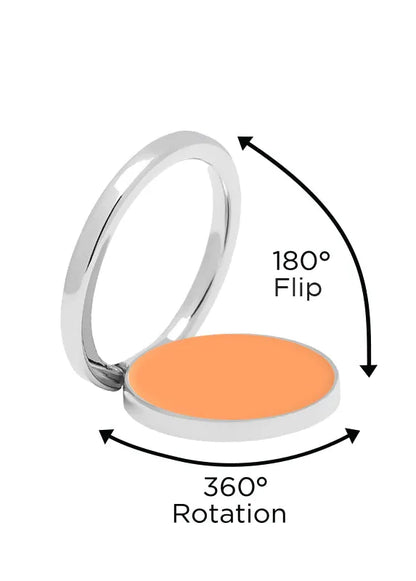 Coral Adhesive Phone Ring Stand